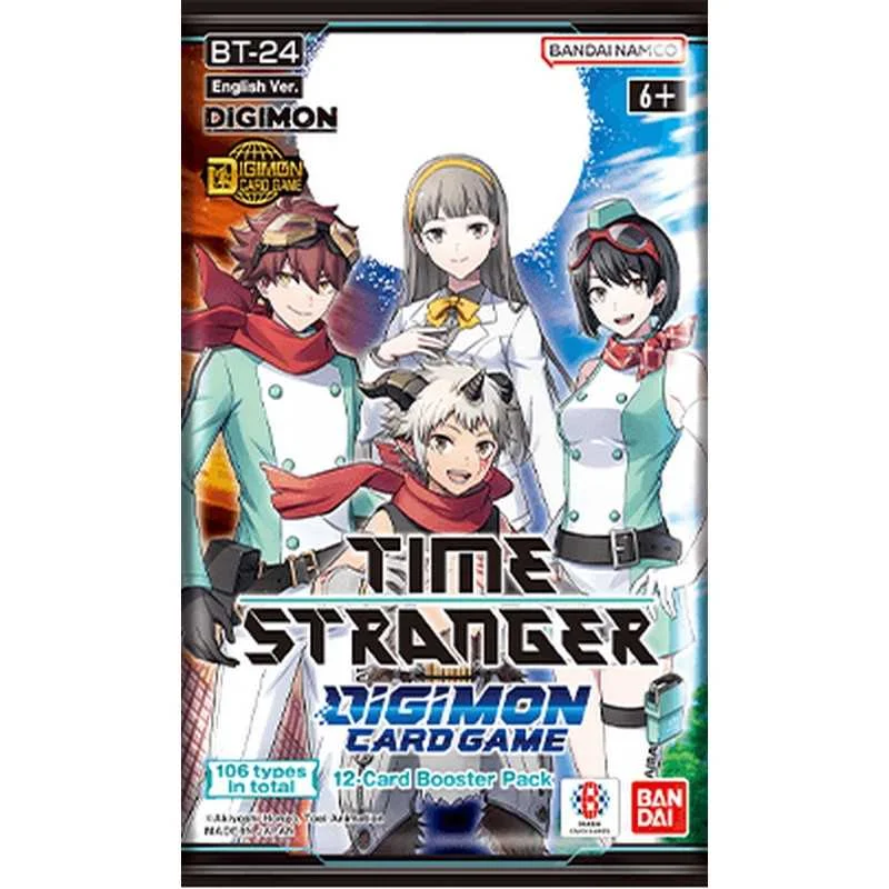 Digimon Card Game BT-24 Time Stranger English - 1 Booster
